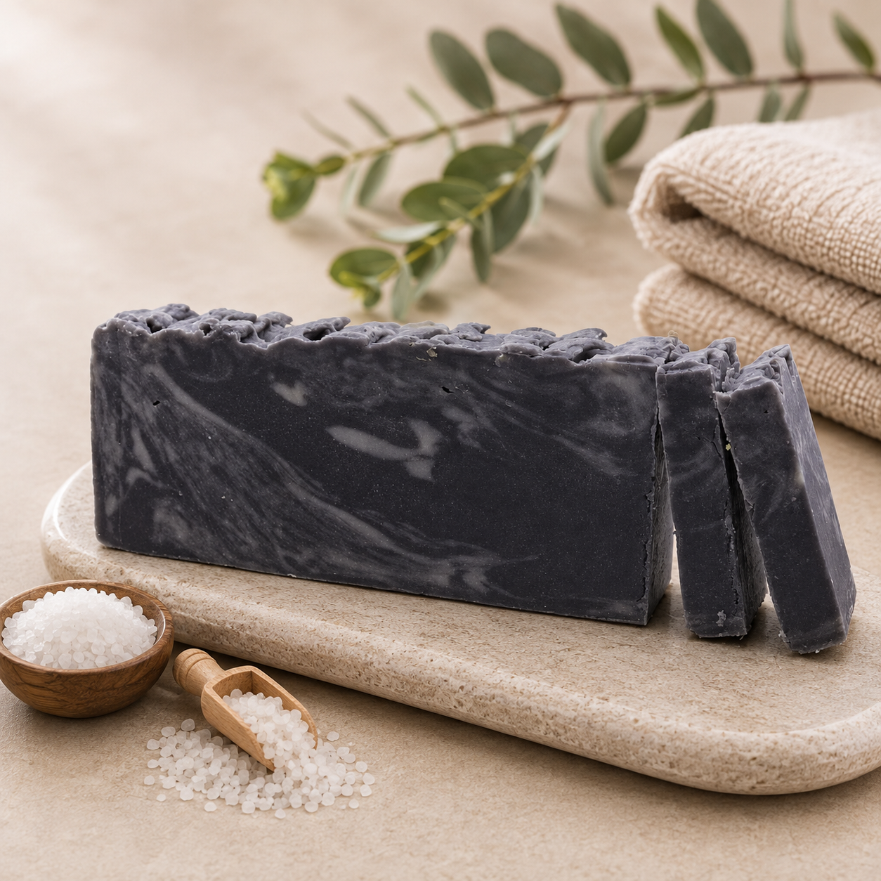 Håndlavet Sæbe — Dead Sea Mud & Olivenolie