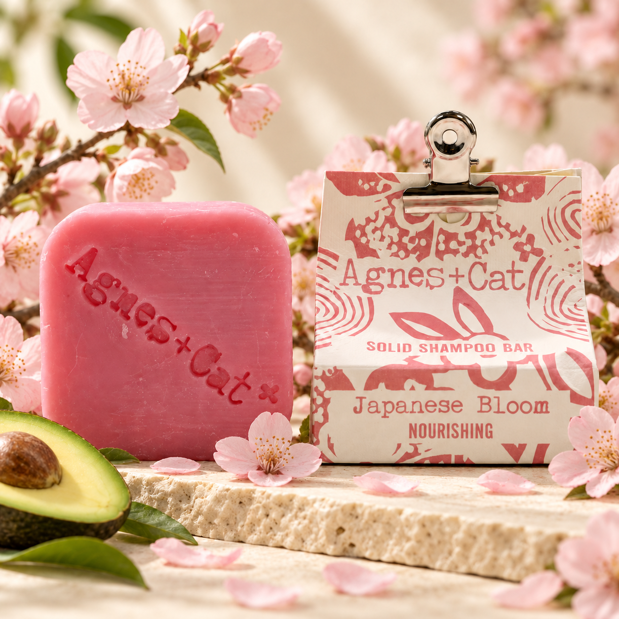 Agnes+Cat Shampoo Bar – Japanese Bloom