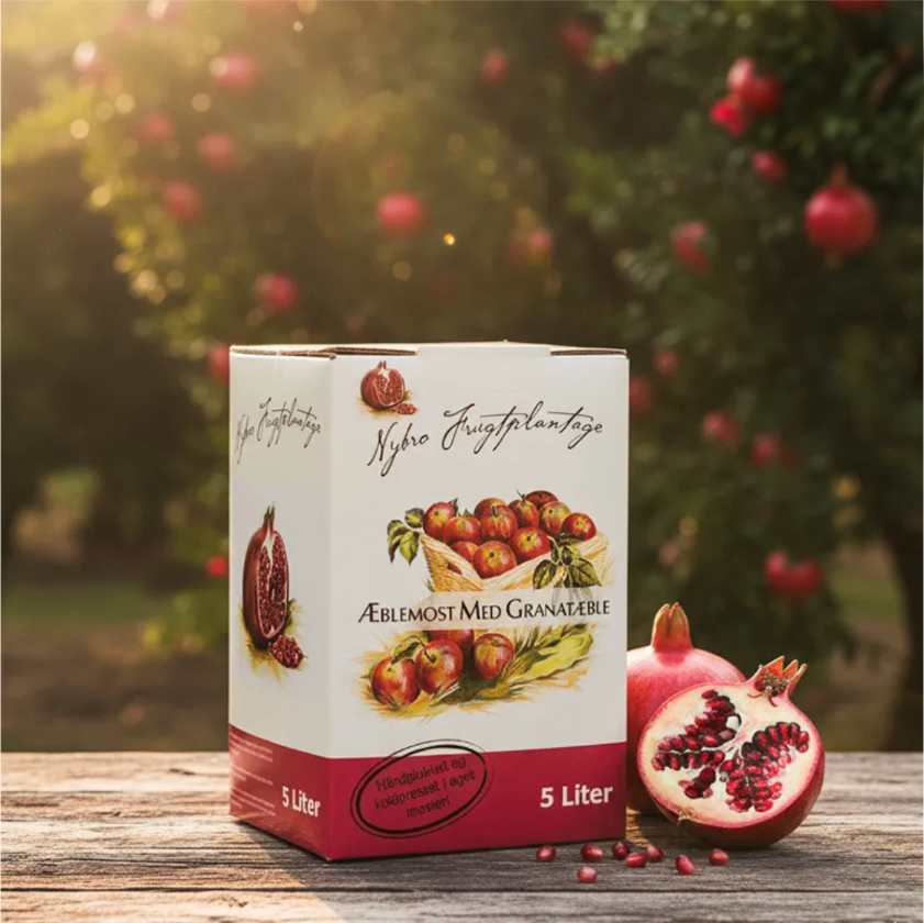 Nybro Æblemost med Granatæble