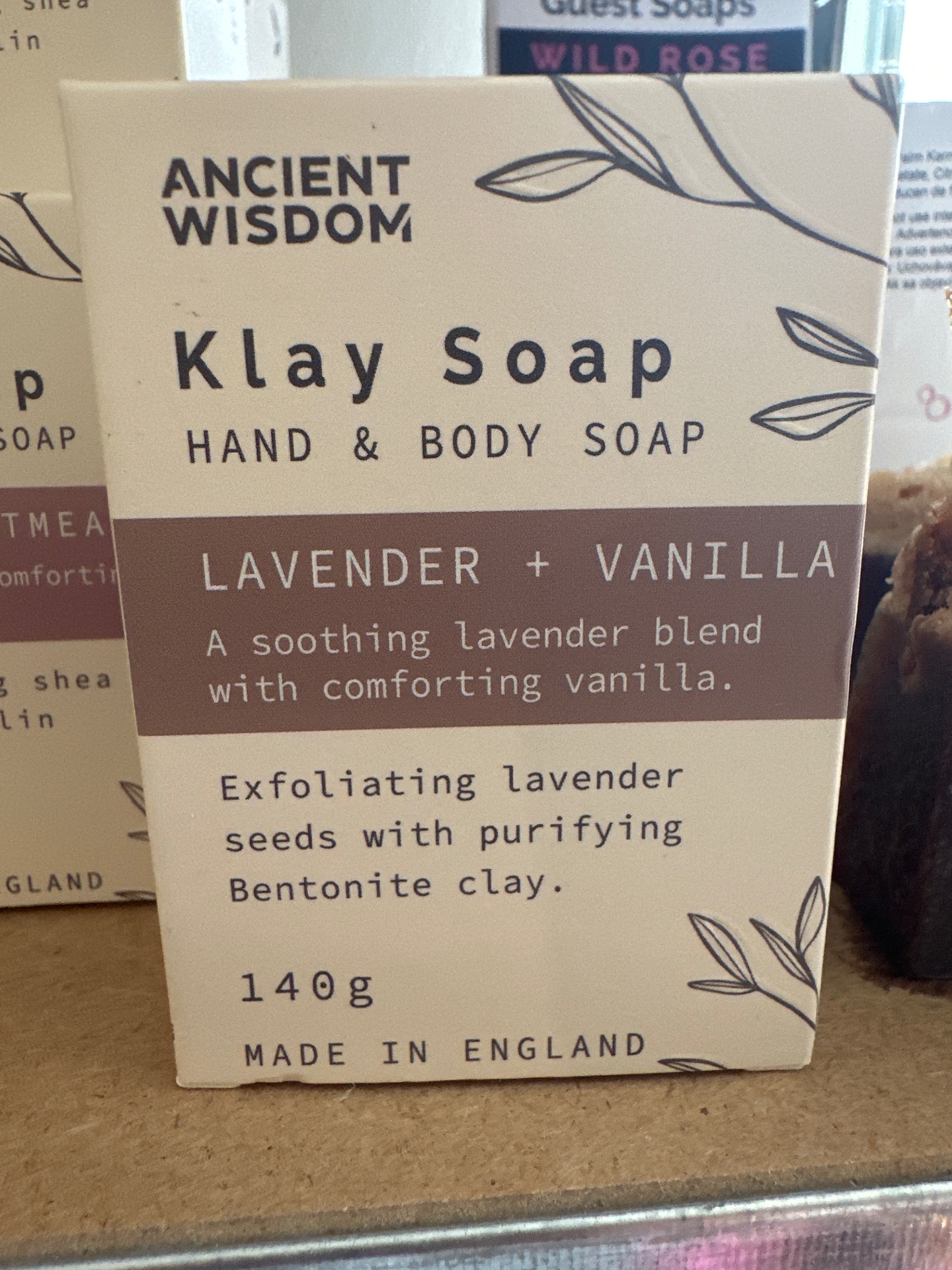 Klay Soap — Lavender & Vanilla 140 g